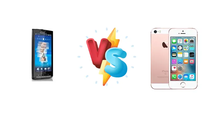 Sony Ericsson Xperia X10 vs Apple iPhone SE