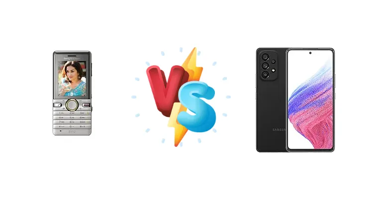 Sony Ericsson S312 vs Samsung Galaxy A53 5G