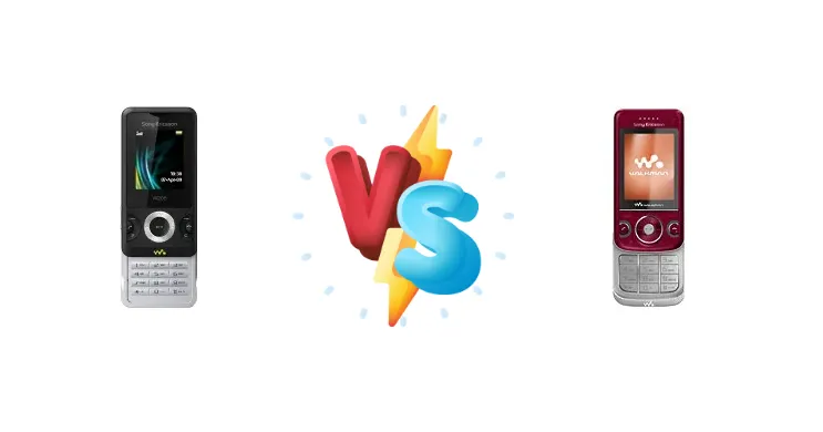 Sony Ericsson W205 vs Sony Ericsson W760