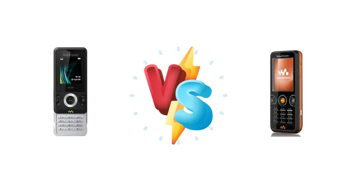 Sony Ericsson W205 vs Sony Ericsson W610