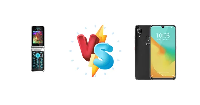 Sony Ericsson T707 vs ZTE Blade V10 Vita