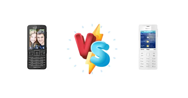 Sony Ericsson C901 vs Nokia 515