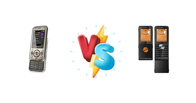 Sony Ericsson W395 vs Sony Ericsson W350