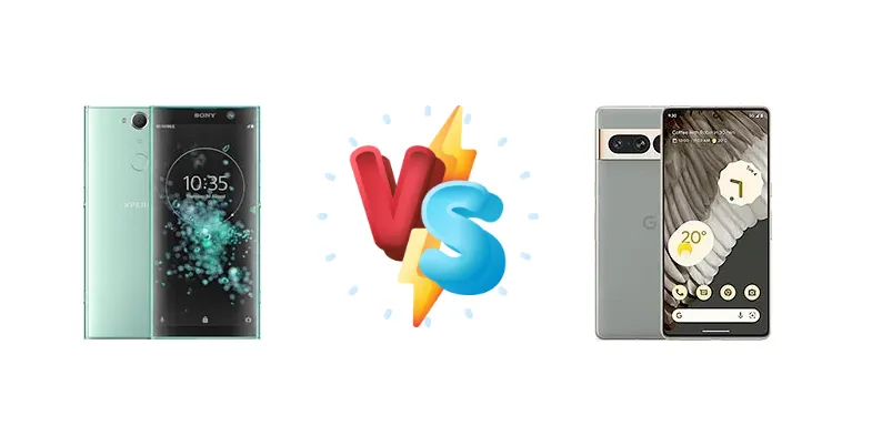 Sony Xperia XA2 Plus vs Google Pixel 7 Pro