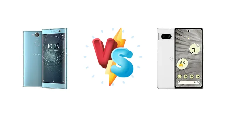 Sony Xperia XA2 vs Google Pixel 7a