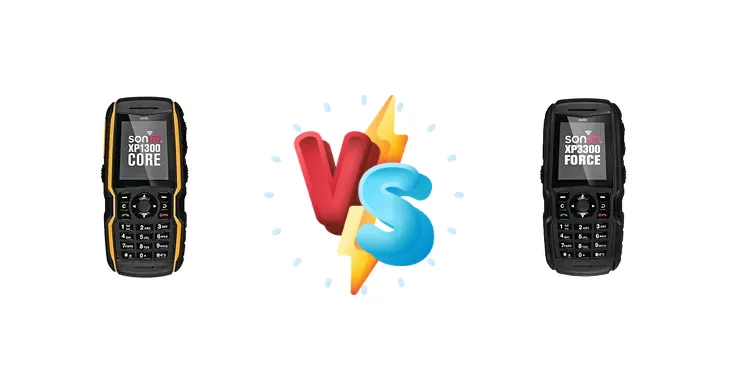 Sonim XP1300 Core vs Sonim XP3300 Force