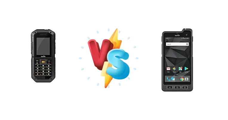 Sonim XP2.10 Spirit vs Sonim XP8