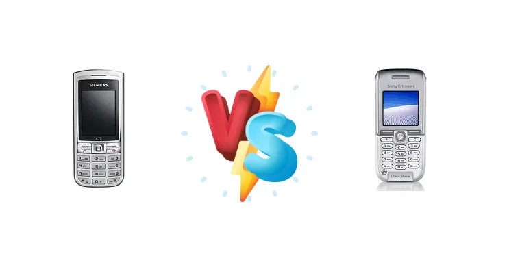 Siemens C75 vs Sony Ericsson K300