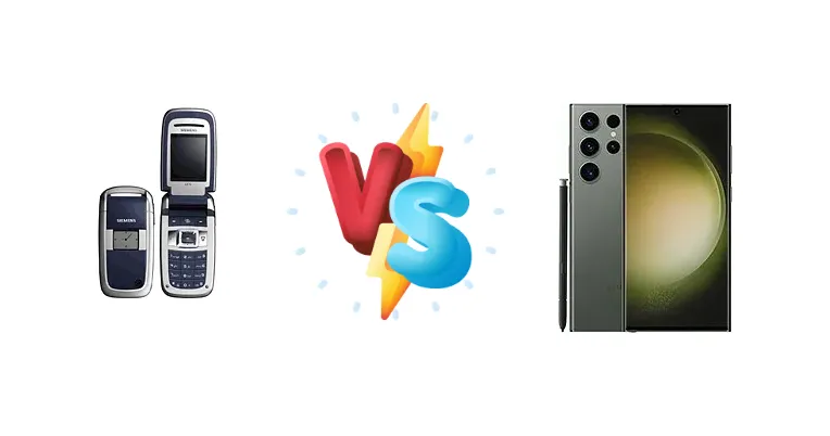 Siemens CF75 vs Samsung Galaxy S23 Ultra