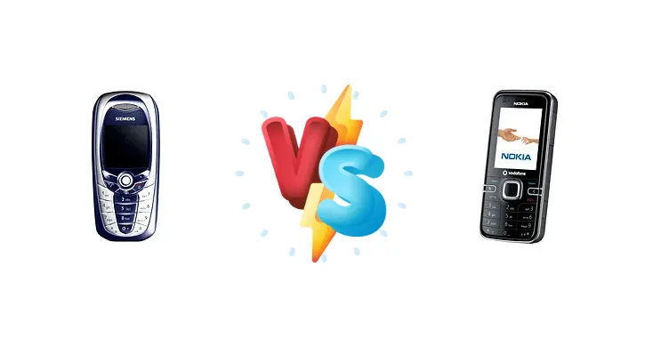 Siemens C65 vs Nokia 6124 classic