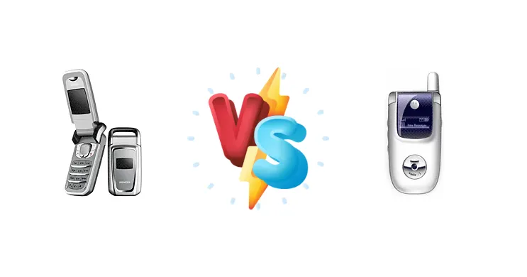 Siemens CF62 vs Motorola V220