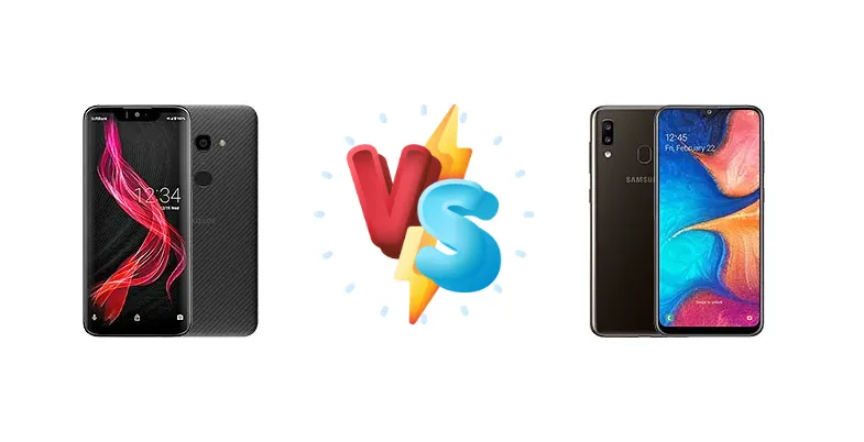 Sharp Aquos Zero vs Samsung Galaxy A20