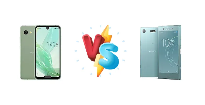 Sharp Aquos R2 compact vs Sony Xperia XZ1 Compact