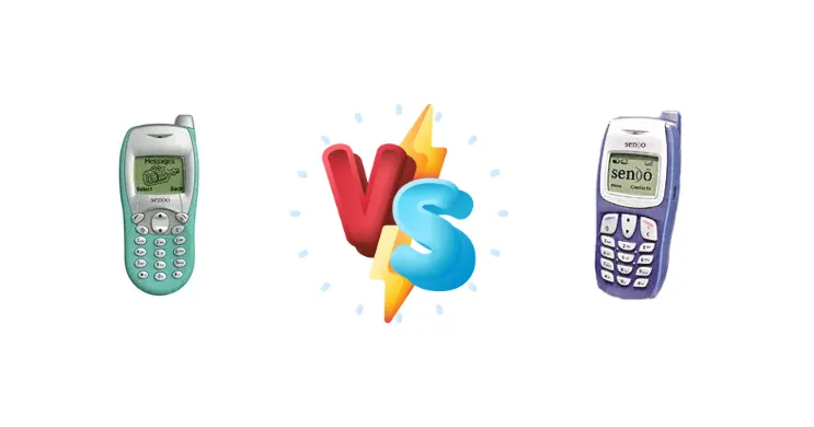 Sendo S200 vs Sendo P200