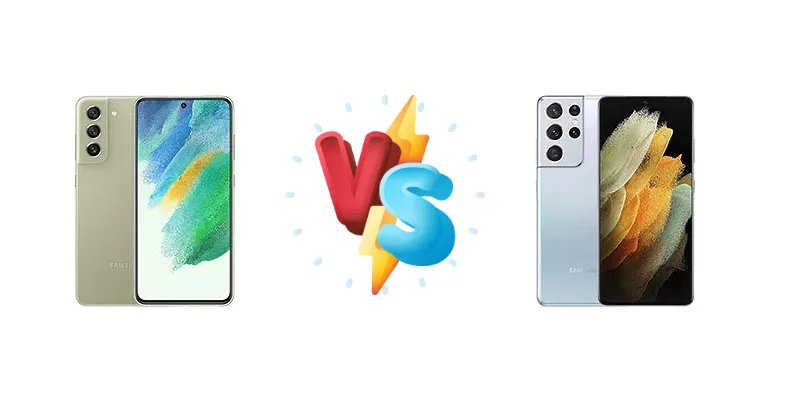 Samsung Galaxy S21 FE 5G vs Samsung Galaxy S21 Ultra 5G
