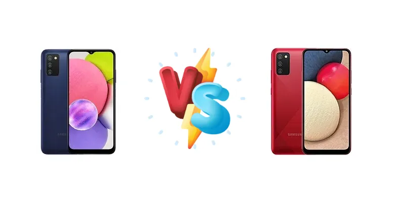 Samsung Galaxy A03s vs Samsung Galaxy A02s