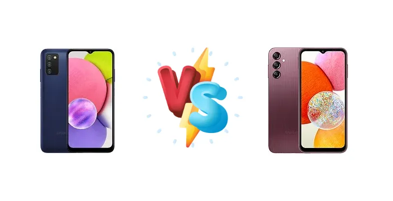 Samsung Galaxy A03s vs Samsung Galaxy A14