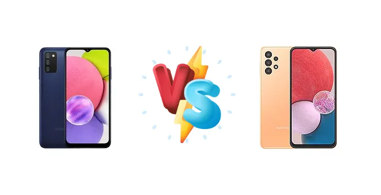 Samsung Galaxy A03s vs Samsung Galaxy A13