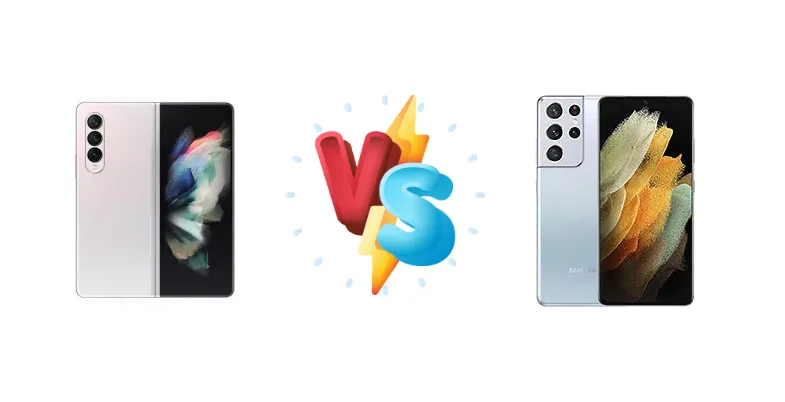 Samsung Galaxy Z Fold3 5G vs Samsung Galaxy S21 Ultra 5G