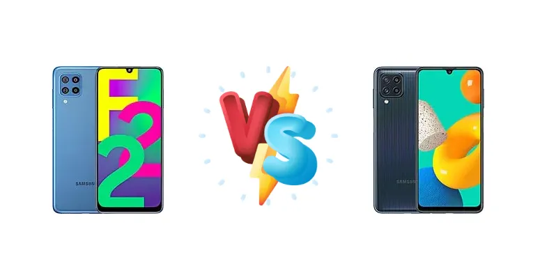 Samsung Galaxy F22 vs Samsung Galaxy M32