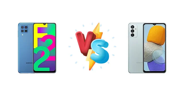 Samsung Galaxy F22 vs Samsung Galaxy F23