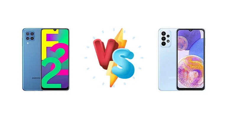 Samsung Galaxy F22 vs Samsung Galaxy A23