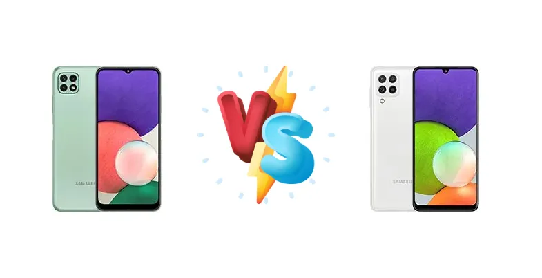 Samsung Galaxy A22 5G vs Samsung Galaxy A22