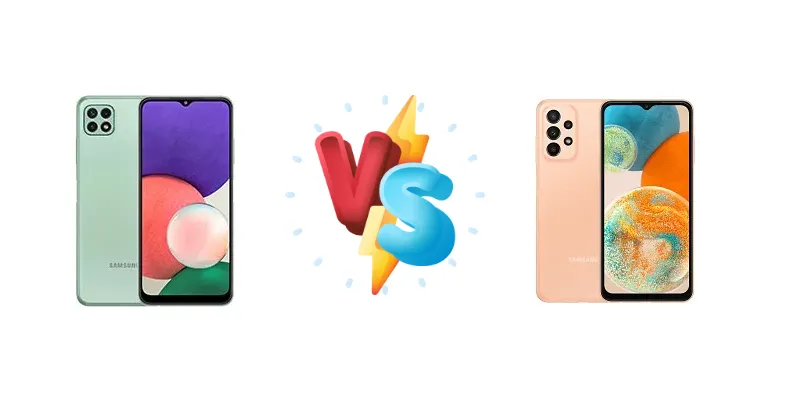 Samsung Galaxy A22 5G vs Samsung Galaxy A23 5G