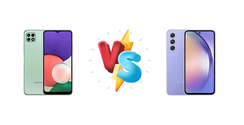 Samsung Galaxy A22 5G vs Samsung Galaxy A54