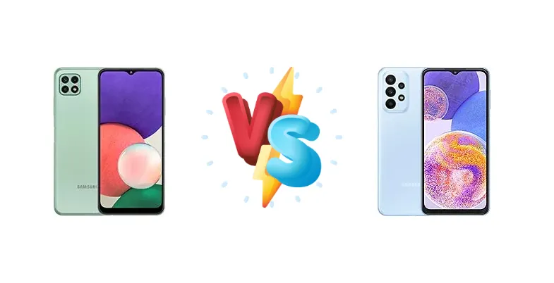 Samsung Galaxy A22 5G vs Samsung Galaxy A23