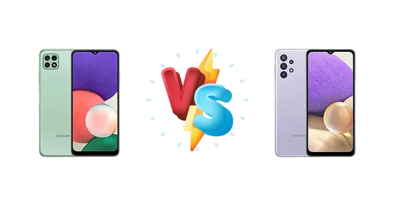 Samsung Galaxy A22 5G vs Samsung Galaxy A32 5G