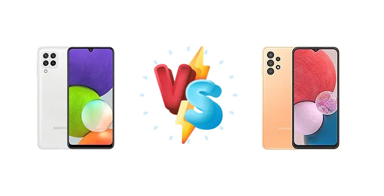 Samsung Galaxy A22 vs Samsung Galaxy A13