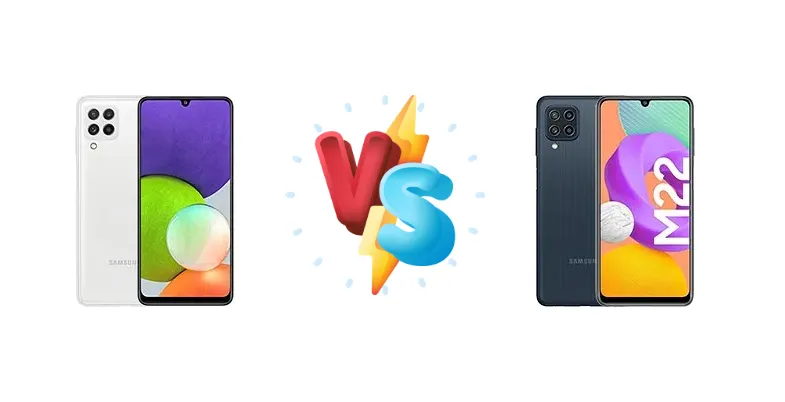 Samsung Galaxy A22 vs Samsung Galaxy M22