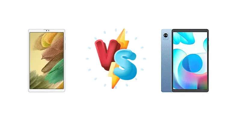 Samsung Galaxy Tab A7 Lite vs Realme Pad Mini