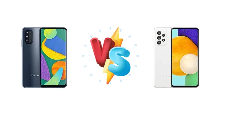Samsung Galaxy F52 5G vs Samsung Galaxy A52 5G