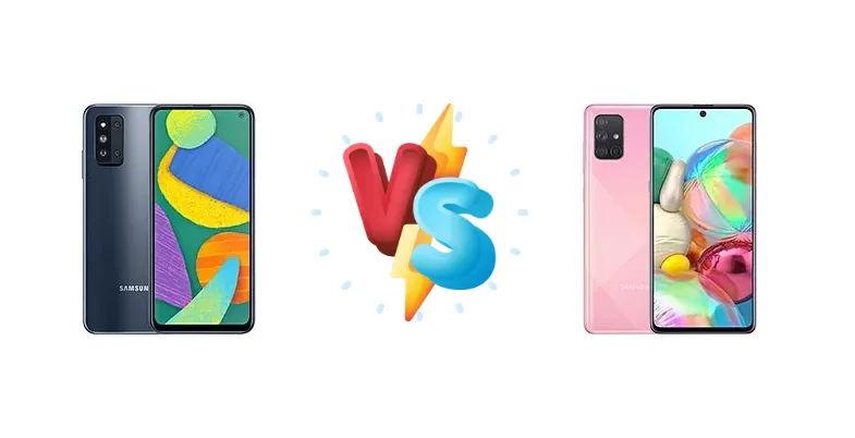 Samsung Galaxy F52 5G vs Samsung Galaxy A71