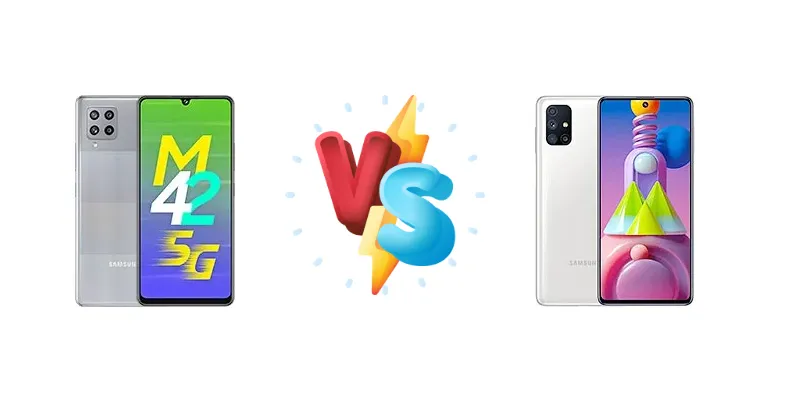 Samsung Galaxy M42 5G vs Samsung Galaxy M51