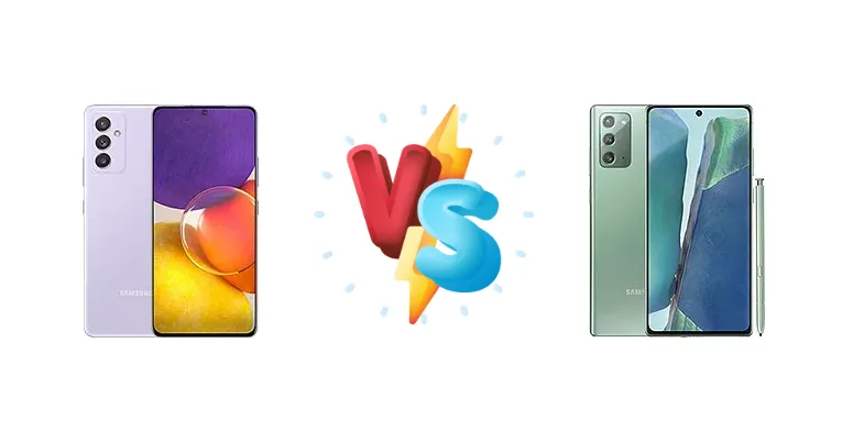 Samsung Galaxy Quantum 2 vs Samsung Galaxy Note20