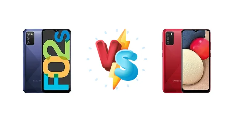 Samsung Galaxy F02s vs Samsung Galaxy A02s