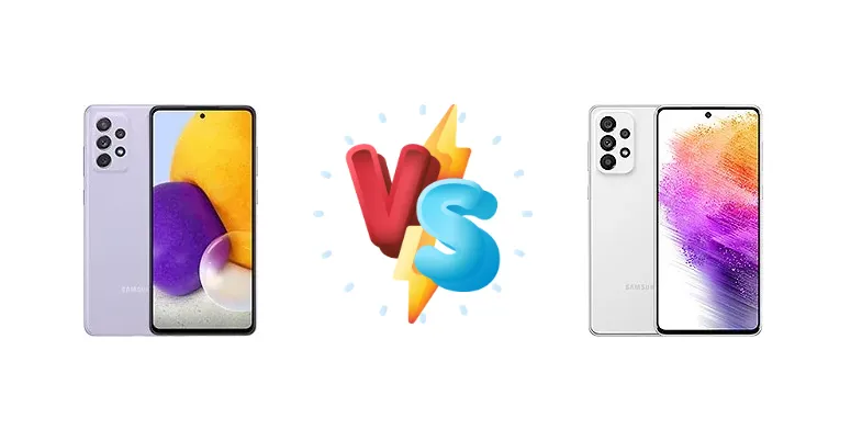 Samsung Galaxy A72 vs Samsung Galaxy A73 5G
