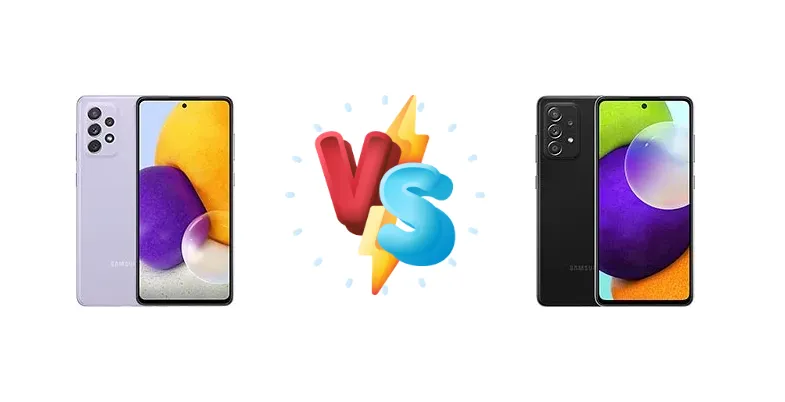 Samsung Galaxy A72 vs Samsung Galaxy A52