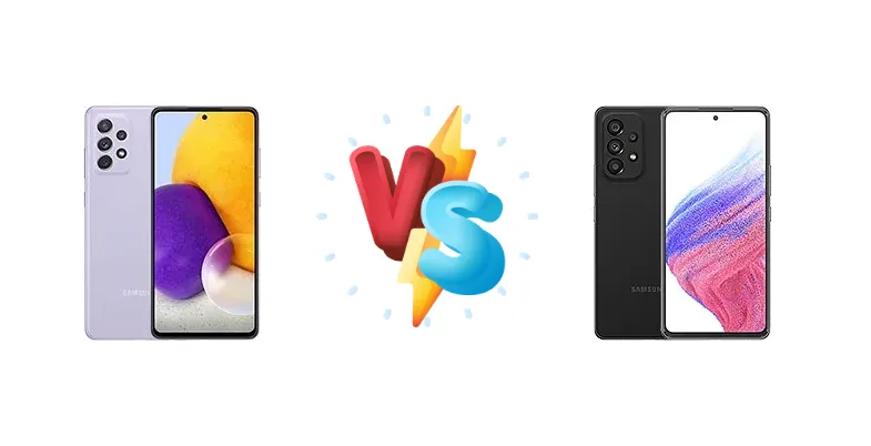 Samsung Galaxy A72 vs Samsung Galaxy A53 5G