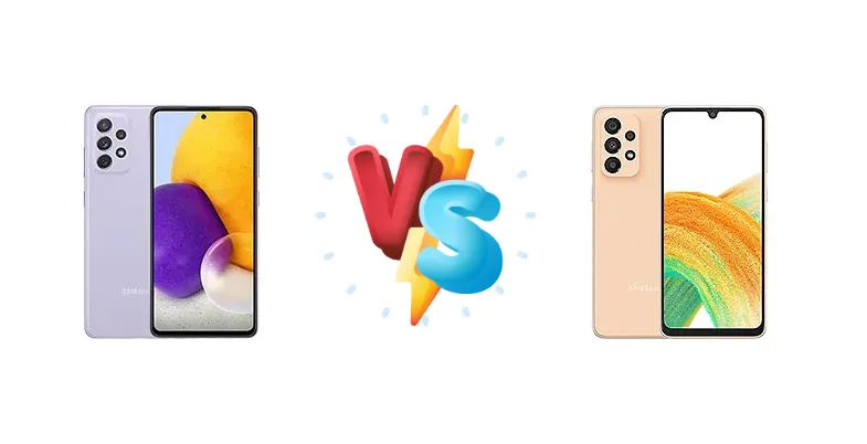 Samsung Galaxy A72 vs Samsung Galaxy A33 5G