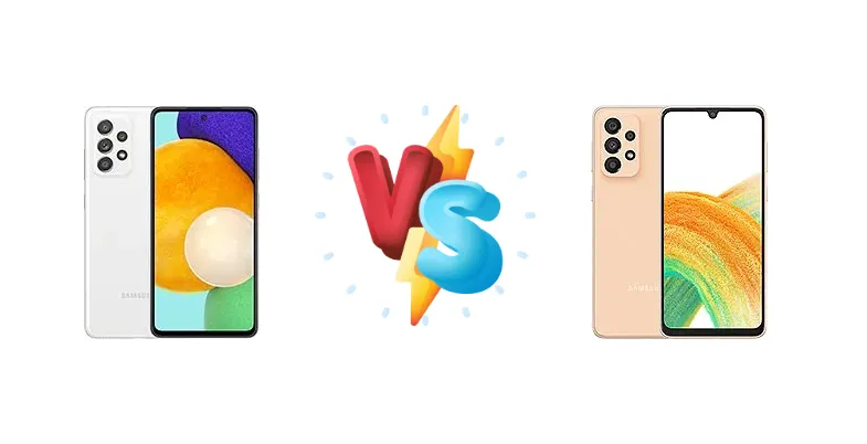 Samsung Galaxy A52 5G vs Samsung Galaxy A33 5G