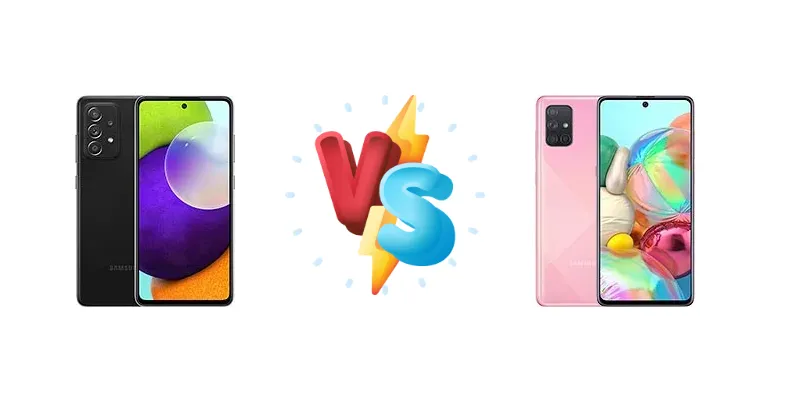 Samsung Galaxy A52 vs Samsung Galaxy A71