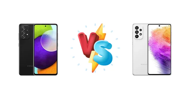 Samsung Galaxy A52 vs Samsung Galaxy A73 5G