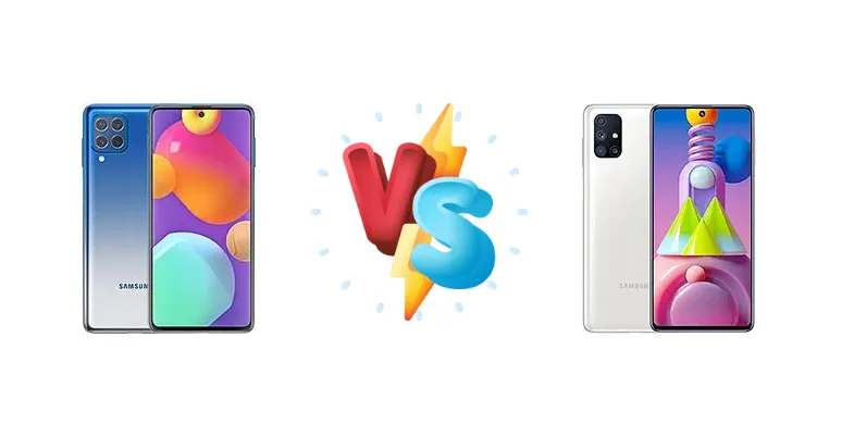 Samsung Galaxy M62 vs Samsung Galaxy M51