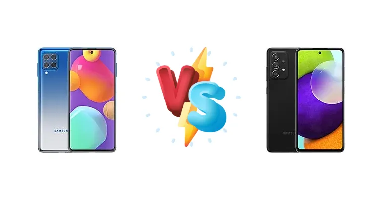 Samsung Galaxy M62 vs Samsung Galaxy A52