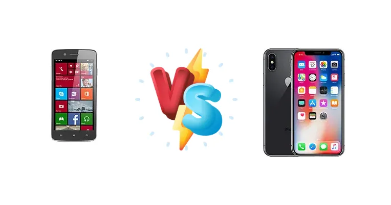 Prestigio MultiPhone 8500 Duo vs Apple iPhone X