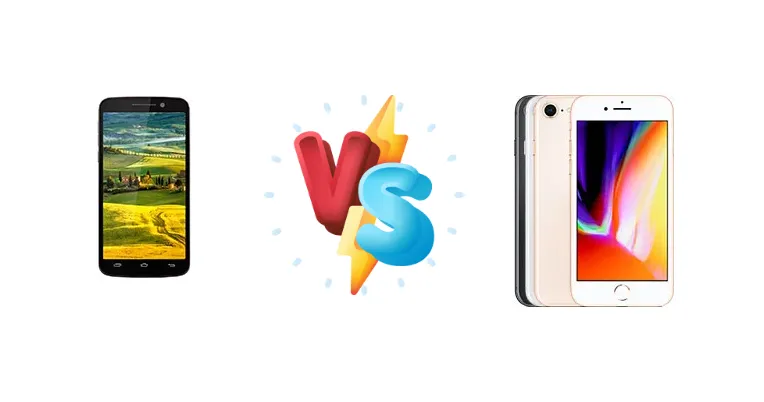 Prestigio MultiPhone 7600 Duo vs Apple iPhone 8